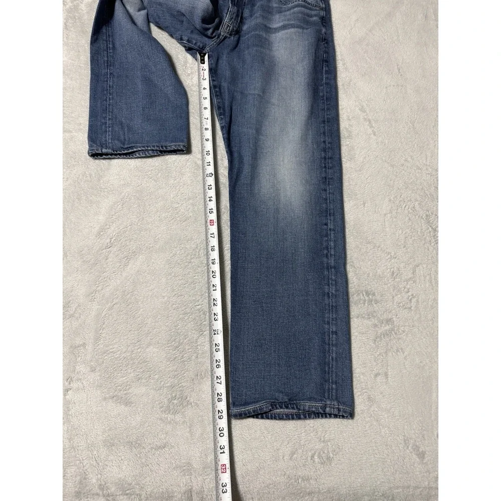 AG Adriano Goldschmied Jeans Mens 34x29 Blue Graduate Tailored Denim Medium Wash